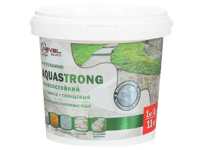 Лак по камню Aquastrong высокопрочный 1.0 кг